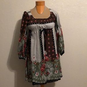 Sandrea multi-color dress.